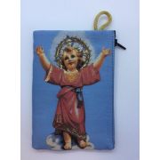 Medium Rosary Pouch -Divine Child Jesus (4" x 6")