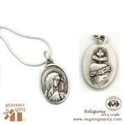 Italian Silver Medal (Sorrowful Mother) pack of 6 pc