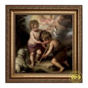 Jesus & John The Baptist -Children with Shells (framed)