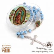 Lady of Guadalupe Wooden Scented Rosary