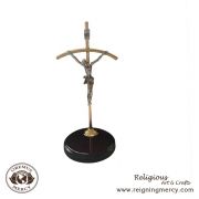 Papal Crucifix (Pewter over Bronze)