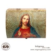 Sacred Heart of Jesus -++ Rosary Box