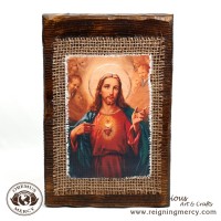 Sacred Heart of Jesus Retablo Sacred Heart of Jesus Retablo