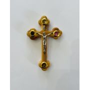 Four Elements Olive Wood Crucifix from the Holyland