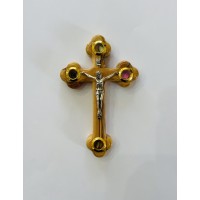 Four Elements Olive Wood Crucifix from the Holyland Four Elements Olive Wood Crucifix from the Holyland