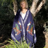 OLOG Fashionable Shawl BLUE (80 x 30") OLOG Fashionable Shawl BLUE (80 x 30")