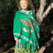OLOG Fashionable Shawl GREEN (80 x 30")