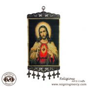 Icon - Sacred Heart of Jesus (8" x 18")