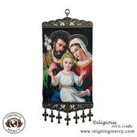 Icon - The Holy Family ( 8" x 18" ) Icon - The Holy Family ( 8" x 18" )