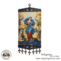 Icon - Our Lady of Knots (8" x 18") Icon - Our Lady of Knots (8" x 18")