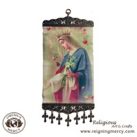 Icon - Mystic Rose ( 8" x 18" ) Icon - Mystic Rose ( 8" x 18" )