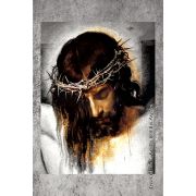 Religious Window Sticker - Jesus & the Crown of Thorns
