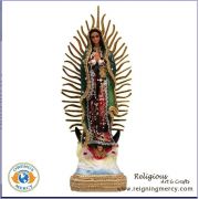 Virgin of Guadalupe Statue 24"