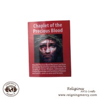 Chaplet of the Precious Blood Catholic Prayer Card