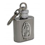 Our lady of Guadalupe -Holy Water Flask 1 oz.
