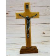 17 cm St. Benedict Crucifix with Stand
