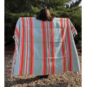 Fire Mexican Falsa Blanket (50" x 75")
