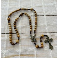 St. Michael Wooden Rosary