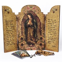 Lady of Guadalupe Triptych (10" x 12") Lady of Guadalupe Triptych (10" x 12")