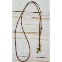 Tau Leather Necklace Tau Leather Necklace