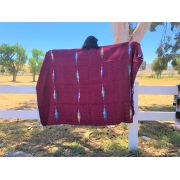 Rose Mexican Thunderbird Blanket (50" x 82")