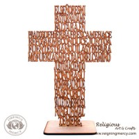Wooden Laser Cross Prayer w/base "El Senor Es Mi Pastor" Wooden Laser Cross Prayer w/base "El Senor Es Mi Pastor"