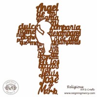 Cross Prayer "Angel de Mi Guarda" Cross Prayer "Angel de Mi Guarda"