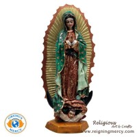 Virgin de Guadalupe Statue 7"