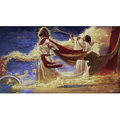 The Second Coming Of Jesus Christ: Artwork By Ron Dicianni -  - SC-G-Framed