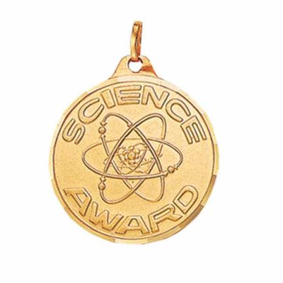 1 1/4in. Science Award Medallion with Ribbon - (Pack of 2) -  - TE9901GC
