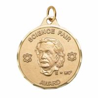 1 1/4in. Science Fair Award Medallion with Ribbon - (Pack of 2)