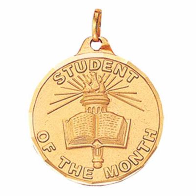 1 1/4in. Student of the Month Medallion with Ribbon - (Pack of 2) -  - TE9462GC