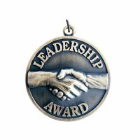 2 1/4in. Academic Leadership Medallion with Ribbon - (Pack of 2)