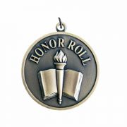 2 1/4in. Honor Roll Award Medallion with Ribbon - (Pack of 2)
