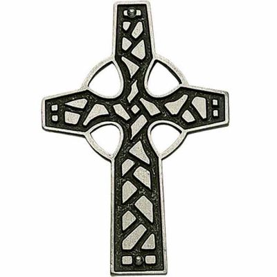 Celtic Cross House Blessing Wall Plaque Silver/Brown - (Pack of 2) -  - 243