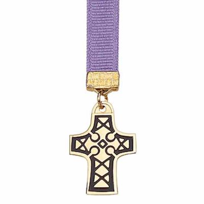 Celtic Gold Plated Cross Bookmark with Ribbon - (Pack of 2) -  - 927-BK