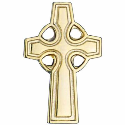 Celtic Gold Plated Cross Lapel Pin 1/4in. Post & Clutch Back - 2Pk -  - B-37-Q