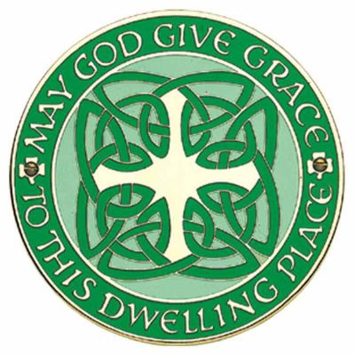 Celtic May God Give Grace House Blessing Wall Plaque -  - 242