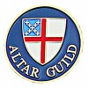 2 Pack -Episcopal Altar Guild Gold Plated & Enameled Lapel Pin