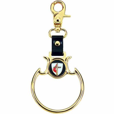 Golf Towel Hook with Methodist Cross Emblem - (Pack of 2) - - Golf-20 Golf Towel Hook with Methodist Cross Emblem - (Pack of 2) - - Golf-20