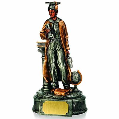 Graduation Award Resin Figurine - Male -  - T97000