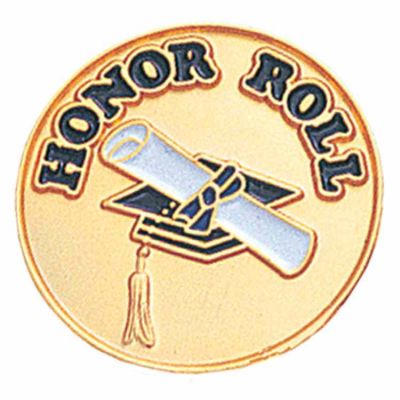 Honor Roll Enameled in White & Blue Finish Lapel Pin - (Pack of 2) -  - TBR316C