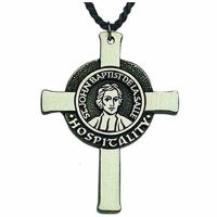 Hospitality Founders Pewter Cross Necklace w/Cord - (Pack of 2)