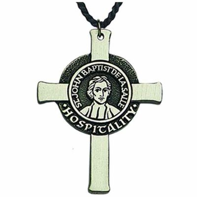 Hospitality Founders Pewter Cross Necklace w/Cord - (Pack of 2) -  - 18143-H
