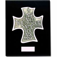 I Have Called You by Your Name, You are Mine. Cross Wall Plaque