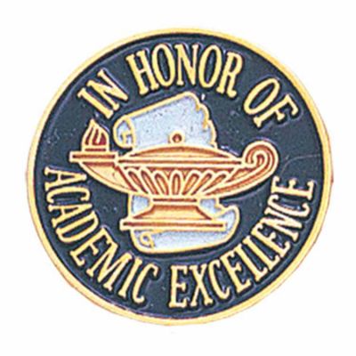 In Honor of Academic Excellence Lapel Pin - Red, White & Blue 2Pk -  - TBR326C