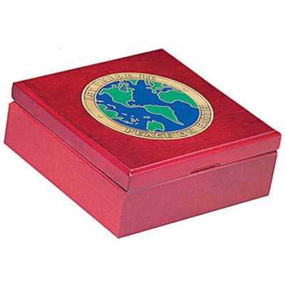 Let There Be Peace On Earth Wood Keepsake Box -  - CH-25-Box