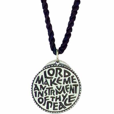 Make Me an Instrument Pewter Pendant w/ Cord - (Pack of 2) -  - P-43