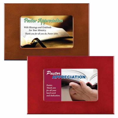 Pastor Appreciation Keepsake Box Black Velvet Lined -  - PastorAppreciationBox