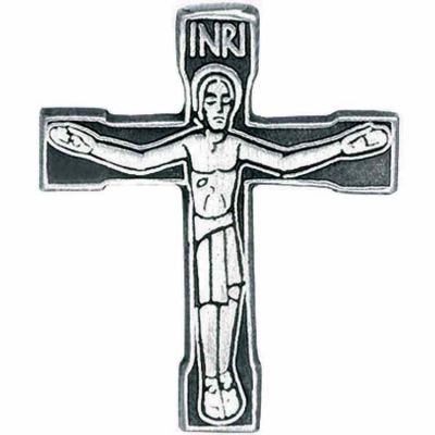 Pocket 1-1/4 inch Cross Pewter - (Pack of 2) -  - P-111